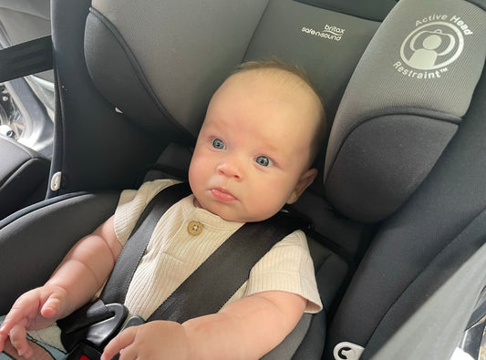 Why is my baby unhappy in the car?