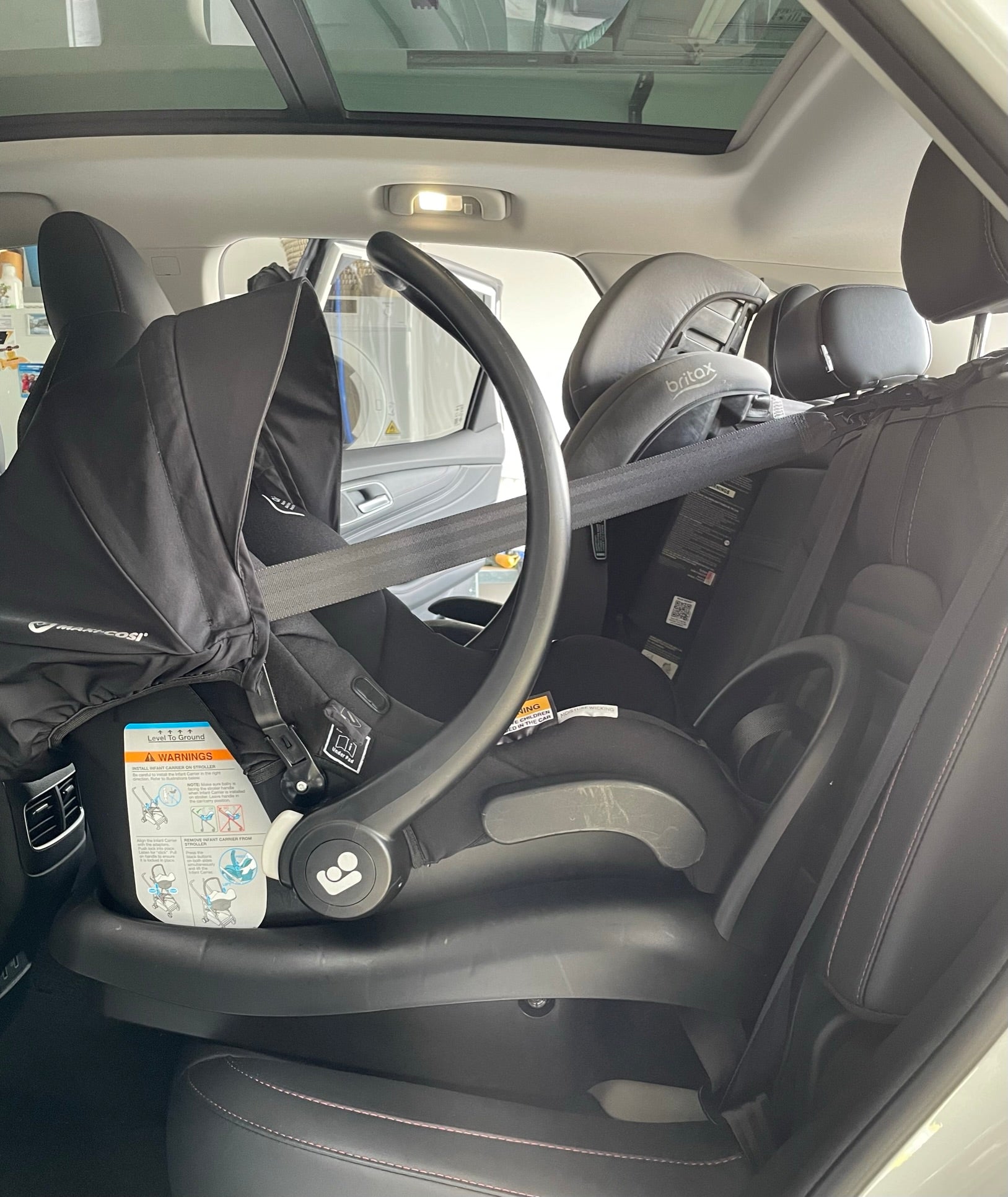 Maxi Cosi and Britax Car Seat Installation